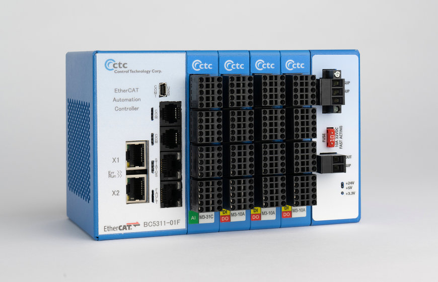 Inmoco: New EtherCAT slave motion controller and I/O coupler extends machine functionality